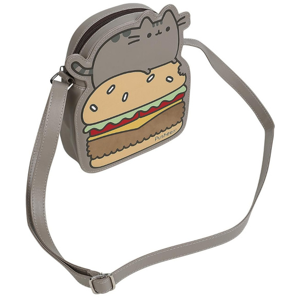 NWT PUSHEEN on a Burger Crossbody Bag - Picture 4 of 6